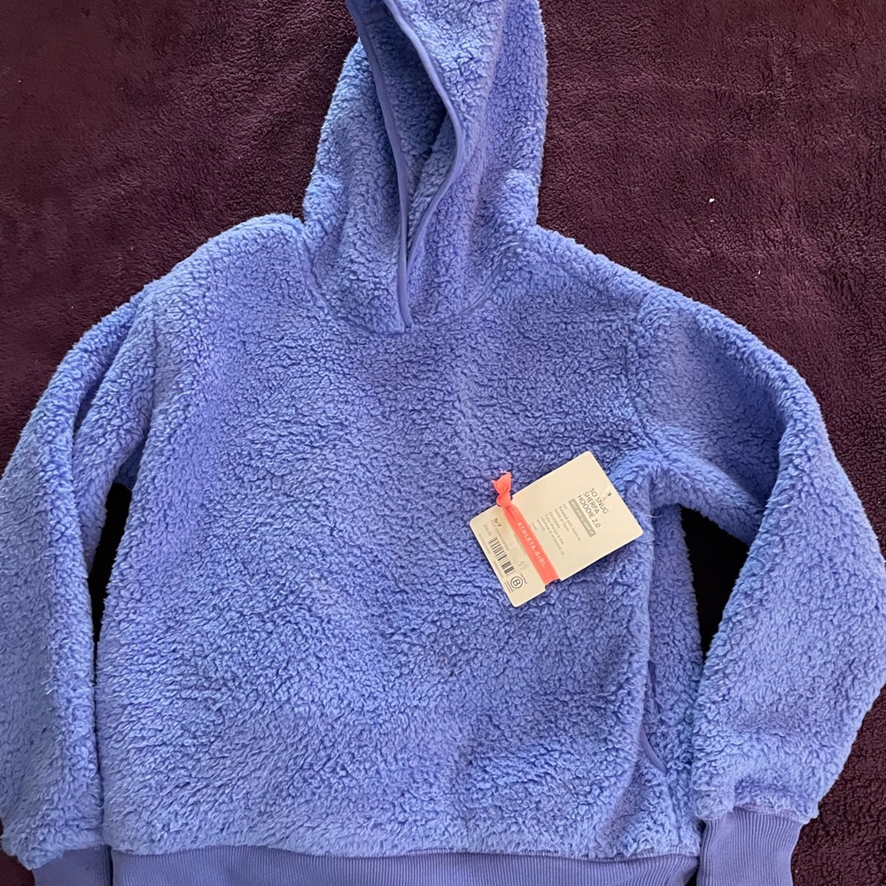 NWT Athleta Girl So Snug Sherpa Hoodie 2.0